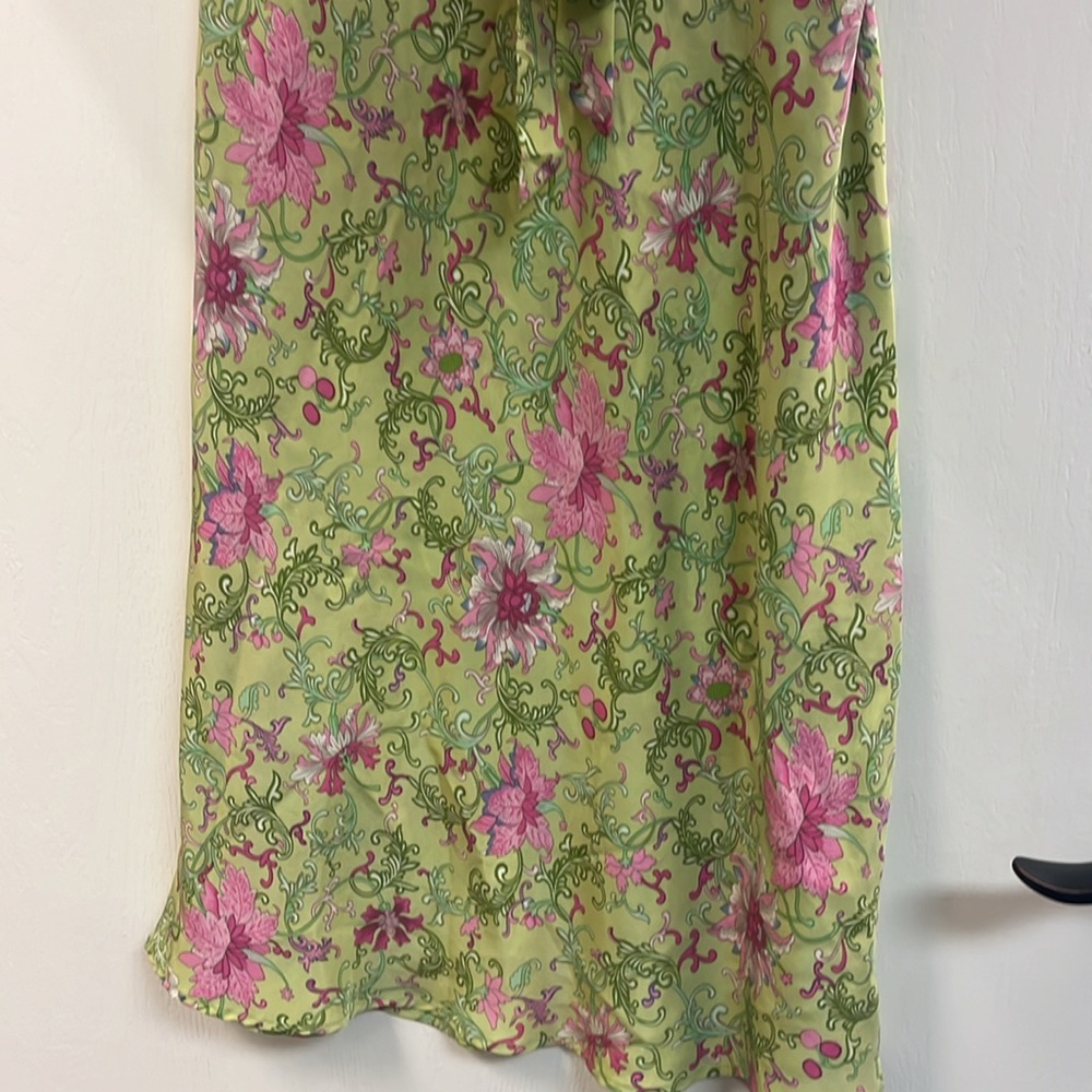 SILK DRESS - Picture 3 of 5